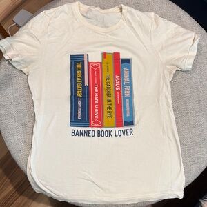 Banned Book Lover Graphic Tee